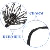Lurrose Hair Bun Maker Tool for Effortless Updos Reusable Headband Unique Design for Stylish Hair Buns for Women and Girls Everyday Use and Special Occasions Leaf view 3