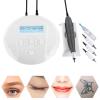 TFCFL Permanent Make Up Tattoo Machine for Eyebrow Eyeliner Lips, Power Supply Rotary Tattoo Machine 5pcs Cartridge Needles (White) view 2