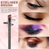 300 Pcs Disposable Eye Brow Brush Multifunction Eyebrow Cosmetic Brushes for Eyebrows Portable Angled Professional Brow Tint Esthetician Supplies Bulk(Black) view 4