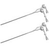 Lurrose 2pcs Flower Hair Forks for Women Vintage Hair Chopsticks for Elegant Updos for Weddings Parties and Daily Wear view 1