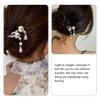 Lurrose 2pcs Flower Hair Forks for Women Vintage Hair Chopsticks for Elegant Updos for Weddings Parties and Daily Wear view 3