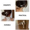 Lurrose 2pcs Flower Hair Forks for Women Vintage Hair Chopsticks for Elegant Updos for Weddings Parties and Daily Wear view 4