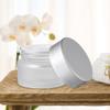 OSALADI Mini Glass Cream Bottles Set Makeup Containers Lids Travel Size Storage Jars for Skincare view 3