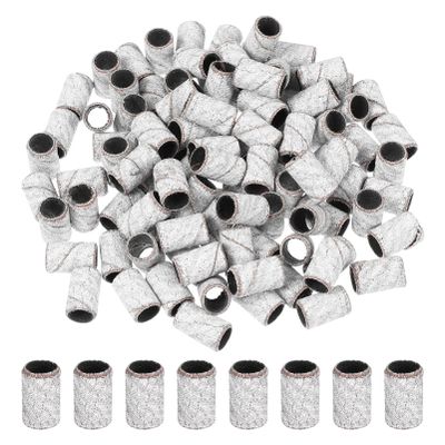 Beaupretty 100pcs Nail Sanding Bands for Electric Nail Drill Fine Grit Suitable for Manicure Pedicure Salons Diy Use