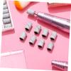 Beaupretty 100pcs Nail Sanding Bands for Electric Nail Drill Fine Grit Suitable for Manicure Pedicure Salons Diy Use view 4