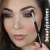 Angled Eyeshadow Brush Eyeshadow Blending Brush - Beauty Junkees Pro Angled Shading Eye Shadow Brush for Brow Bone Highlighter, Concealer, Crease, Inner Eyes, Corner, Nose Contour Makeup view 3