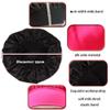 Customize Satin Bonnet Hair Care Silk Bonnet for Sleeping, 10 PCS Private Logo Bonnet Cap Hair Wrap Cap for Black Women (Logo on Forehead and top, Coffee) view 4