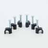 Cable Central LLC (20 Pack) Nail-in Clip for RG59 Black 100pack view 1
