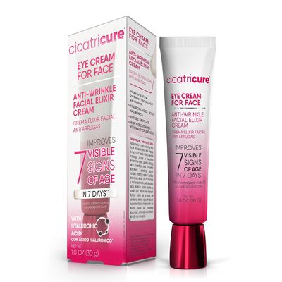 Cicatricure Eye Cream for Face: 7-in-7 Anti-Wrinkle, Peptides & Vitamins Reduce 7 Aging Signs in 7 Days, Hydrating, Oil-Free, 1oz