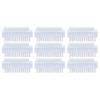 Superio Nail Brush with Pumice Stone Duel Side Shower Brush Bathroom Foot Scrubber exfoliate Dry Dead Skin Stiff Bristles Brush Removes Callus on Hand Heels Smooth Skin, (9) view 1