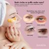 Lookix Under Eye Patches for Dark Circles and Puffiness - (15 pairs) Collagen Eye Masks with Natural Extracts for Wrinkle Reduction, Puffy Eyes & Eye Treatment Gels view 2