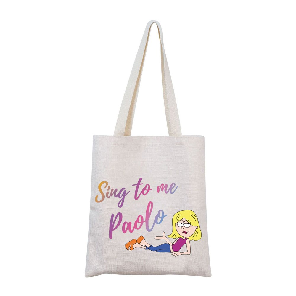 MNIGIU L-izzie Cosmetic Bag L-izzie Fan Gift Sing to Me Paolo Makeup Zipper Pouch for Women (Tote)
