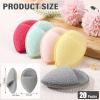 10 Pcs Face Sponges for Cleansing Daily Exfoliating Scrubber Facial Sponges for Washing Face Wash Sponges Scrub Exfoliating Facial Pads Reusable Makeup Remover for Pore Blackhead view 2