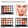15 Colors Concealer Foundation Contouring Cream and Highlighter Makeup Set - Contouring Foundation/Concealer Palette - Vegan, Animal free and hypoallergenic (Z15-02) view 4