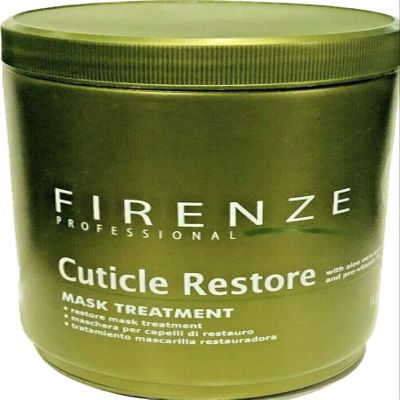Firenze Professional Cuticle Restore Mask Treatment 1000ml/ 33.8 oz - Free Lip gloss