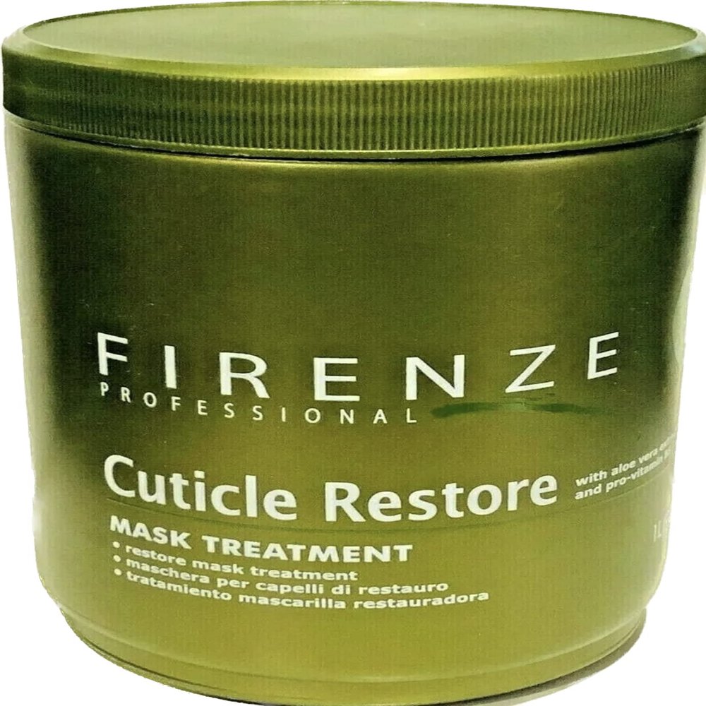 Firenze Professional Cuticle Restore Mask Treatment 1000ml/ 33.8 oz - Free Lip gloss
