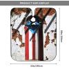 BZAXXQI Puerto Rico Flag Boricua Hair Cutting Cape,Barber Cape Unisex Hair Cutting Cape Hair Cutting Accessories 66x55 Inch view 3