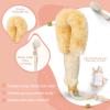 2 Pcs Dry Brushing Exfoliating Brush Body Scrubber Natural Bristle Bath Shower Dry Skin and Sisal Brush with Naturals Fibers for Skin Care, Exfoliates view 4