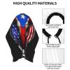 BZAXXQI Puerto Rico American Flag Hair Cutting Cape,Barber Cape Unisex Hair Cutting Cape Hair Cutting Accessories 66x55 Inch view 4