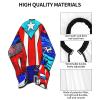 bzaxxqi Puerto Rico Hair Cutting Cape,Barber Cape Unisex Hair Cutting Cape Hair Cutting Accessories 66x55 Inch view 4