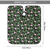 BZAXXQI Green Flower Leopard Hair Cutting Cape,Barber Cape Unisex Hair Cutting Cape Hair Cutting Accessories 66x55 Inch view 3