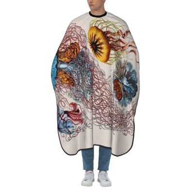 BZAXXQI Mushrooms Hair Cutting Cape,Barber Cape Unisex Hair Cutting Cape Hair Cutting Accessories 66x55 Inch