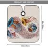 BZAXXQI Mushrooms Hair Cutting Cape,Barber Cape Unisex Hair Cutting Cape Hair Cutting Accessories 66x55 Inch view 3