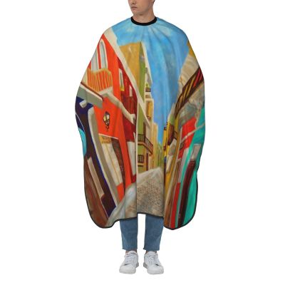 BZAXXQI Puerto Rico Hair Cutting Cape,Barber Cape Unisex Hair Cutting Cape Hair Cutting Accessories 66x55 Inch