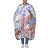 BZAXXQI Skull Leaves Flowers Hair Cutting Cape,Barber Cape Unisex Hair Cutting Cape Hair Cutting Accessories 66x55 Inch view 1