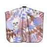 BZAXXQI Skull Leaves Flowers Hair Cutting Cape,Barber Cape Unisex Hair Cutting Cape Hair Cutting Accessories 66x55 Inch view 2