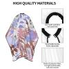 BZAXXQI Skull Leaves Flowers Hair Cutting Cape,Barber Cape Unisex Hair Cutting Cape Hair Cutting Accessories 66x55 Inch view 4