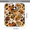 BZAXXQI Animal Leopard Print Hair Cutting Cape,Barber Cape Unisex Hair Cutting Cape Hair Cutting Accessories 66x55 Inch view 3