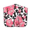BZAXXQI Cherry Blossom Leopard Hair Cutting Cape,Barber Cape Unisex Hair Cutting Cape Hair Cutting Accessories 66x55 Inch view 2