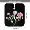 BZAXXQI Floral Boricua Hair Cutting Cape,Barber Cape Unisex Hair Cutting Cape Hair Cutting Accessories 66x55 Inch view 3