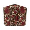 BZAXXQI Rose Leopard Hair Cutting Cape,Barber Cape Unisex Hair Cutting Cape Hair Cutting Accessories 66x55 Inch view 2