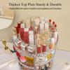 Famitree 360 Rotating Makeup Organizer, DIY Adjustable Makeup Carousel Spinning Holder Storage Rack, Large Capacity Vanity Organizer Skincare Organizers (Clear) view 4