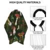 BZAXXQI Beautiful Green Mushroom Hair Cutting Cape,Barber Cape Unisex Hair Cutting Cape Hair Cutting Accessories 66x55 Inch view 4