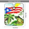 BZAXXQI Puerto Rican Puerto Rico Hair Cutting Cape,Barber Cape Unisex Hair Cutting Cape Hair Cutting Accessories 66x55 Inch view 3