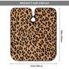 BZAXXQI Leopard Hair Cutting Cape,Barber Cape Unisex Hair Cutting Cape Hair Cutting Accessories 66x55 Inch view 3