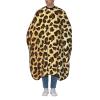 BZAXXQI Leopard Hair Cutting Cape,Barber Cape Unisex Hair Cutting Cape Hair Cutting Accessories 66x55 Inch view 1