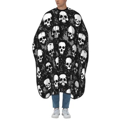 BZAXXQI Skulls Hair Cutting Cape,Barber Cape Unisex Hair Cutting Cape Hair Cutting Accessories 66x55 Inch