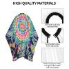 BZAXXQI Color Mandala Hair Cutting Cape,Barber Cape Unisex Hair Cutting Cape Hair Cutting Accessories 66x55 Inch view 4