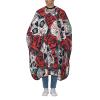 BZAXXQI Flower Skull Hair Cutting Cape,Barber Cape Unisex Hair Cutting Cape Hair Cutting Accessories 66x55 Inch view 1
