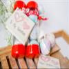 Organic Small Bath Bomb Tube Set for Valentine's Day | Self Care Gift for Valentine (Calming) view 3