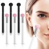 6 Pieces Sponge Makeup Applicator Mushroom Powder Puff with Handle Concealer Powder Brush Eye Makeup Eyeshadow Sponge Brush Washable Foundation Brushes for Women Girls view 1