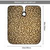 BZAXXQI Leopard Print Wild Animal Hair Cutting Cape,Barber Cape Unisex Hair Cutting Cape Hair Cutting Accessories 66x55 Inch view 3