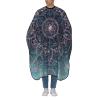 BZAXXQI Rose Gold Mandala Blue Stars Hair Cutting Cape,Barber Cape Unisex Hair Cutting Cape Hair Cutting Accessories 66x55 Inch view 1