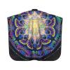 BZAXXQI Psychedelic Mandala Hair Cutting Cape,Barber Cape Unisex Hair Cutting Cape Hair Cutting Accessories 66x55 Inch view 2