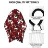 BZAXXQI Deer Hair Cutting Cape,Barber Cape Unisex Hair Cutting Cape Hair Cutting Accessories 66x55 Inch view 4