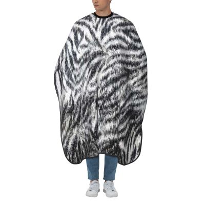 BZAXXQI White Tiger Wildlife Print Hair Cutting Cape,Barber Cape Unisex Hair Cutting Cape Hair Cutting Accessories 66x55 Inch